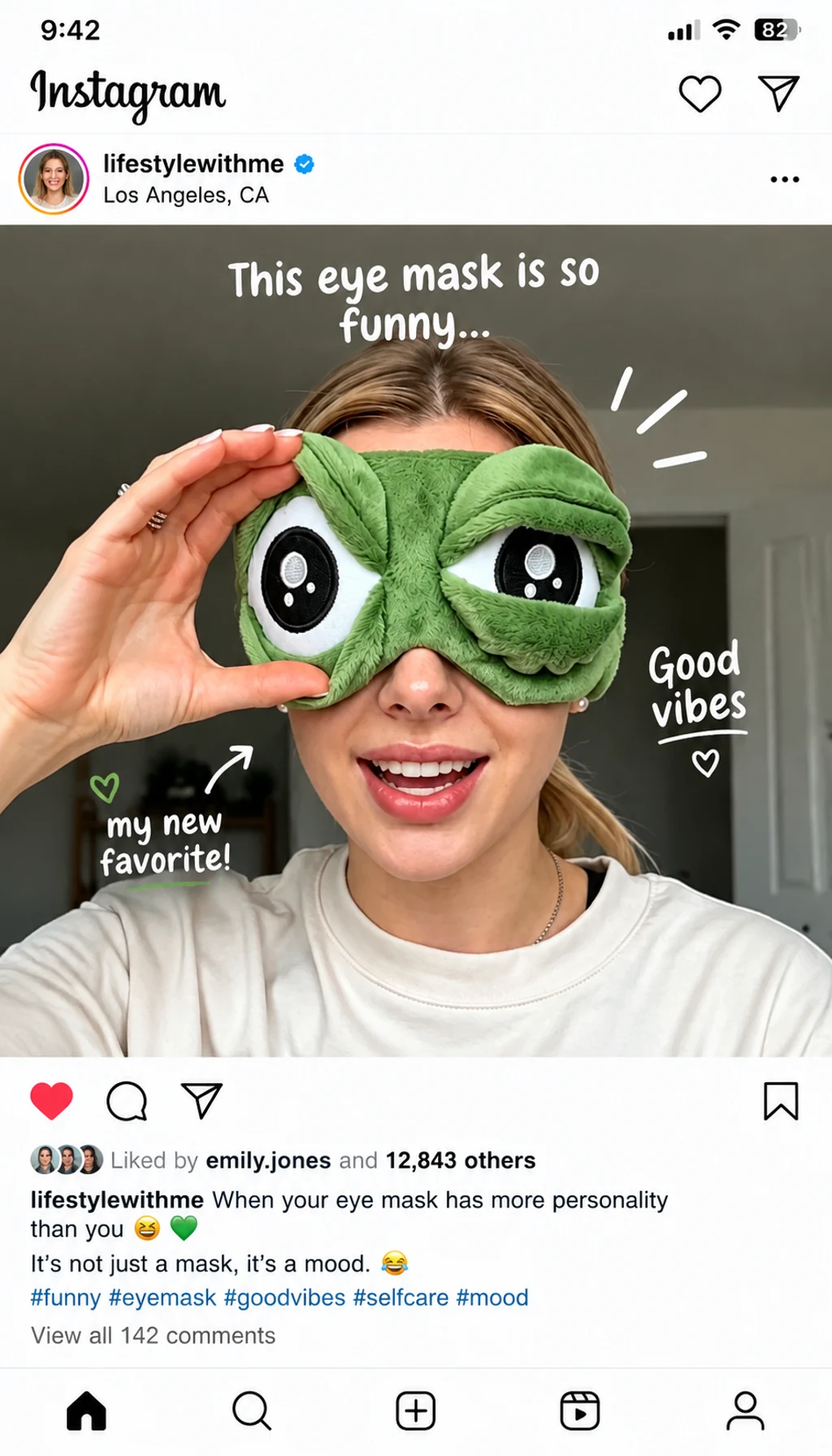 Instagram post generated from the Pavoflow campaign